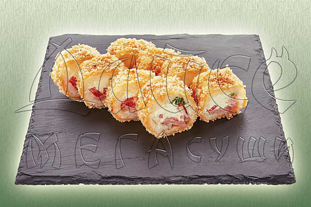 Харумаки с копченой курицей