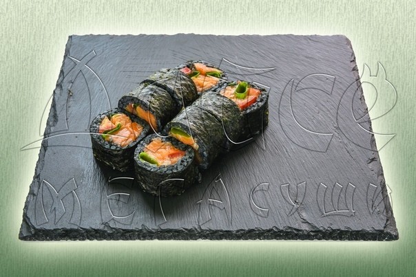 Спайси black с лососем