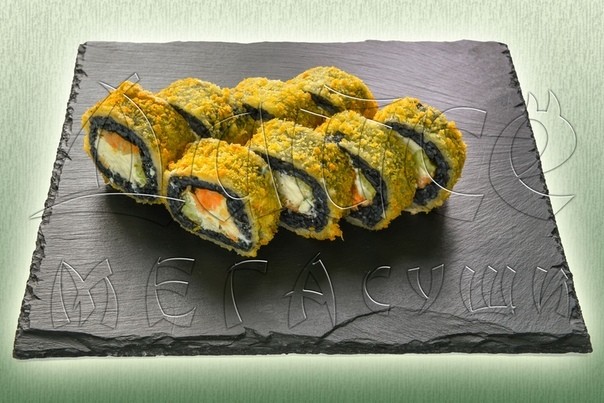 Темпура black c лососем